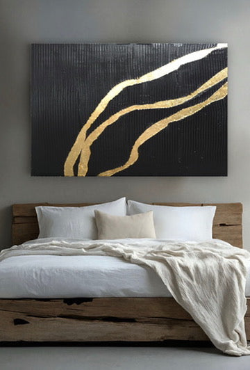 Handmade Textured Canvas Art 16x20