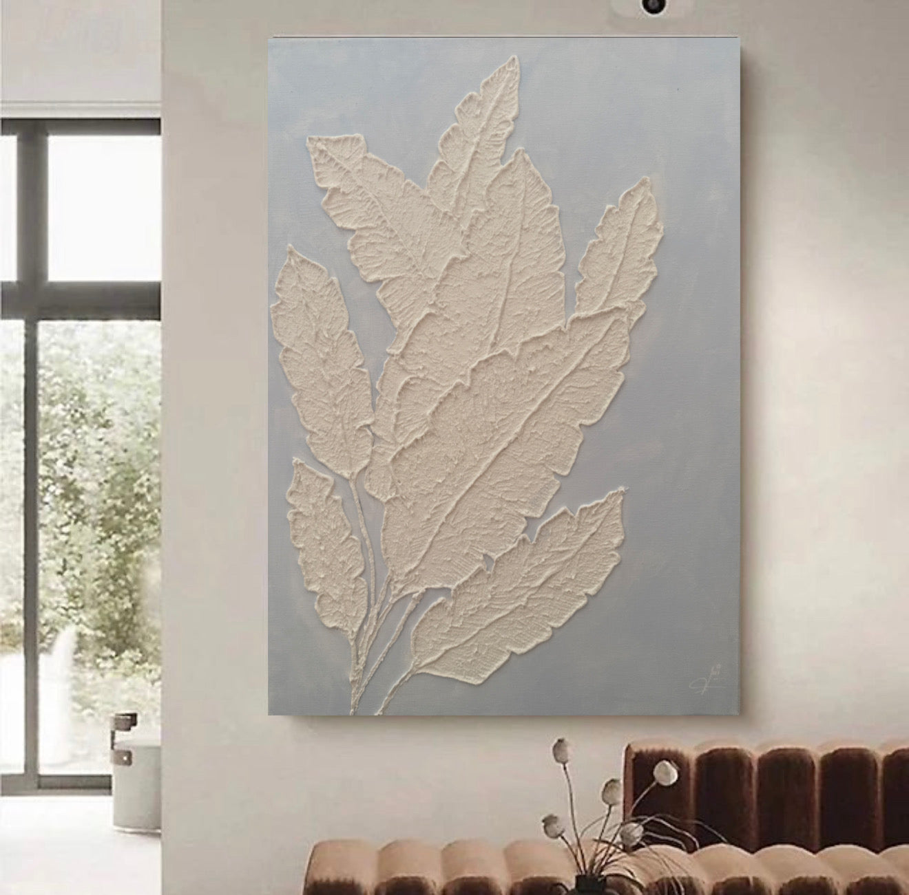 Handmade Textured Canvas Art 18x24